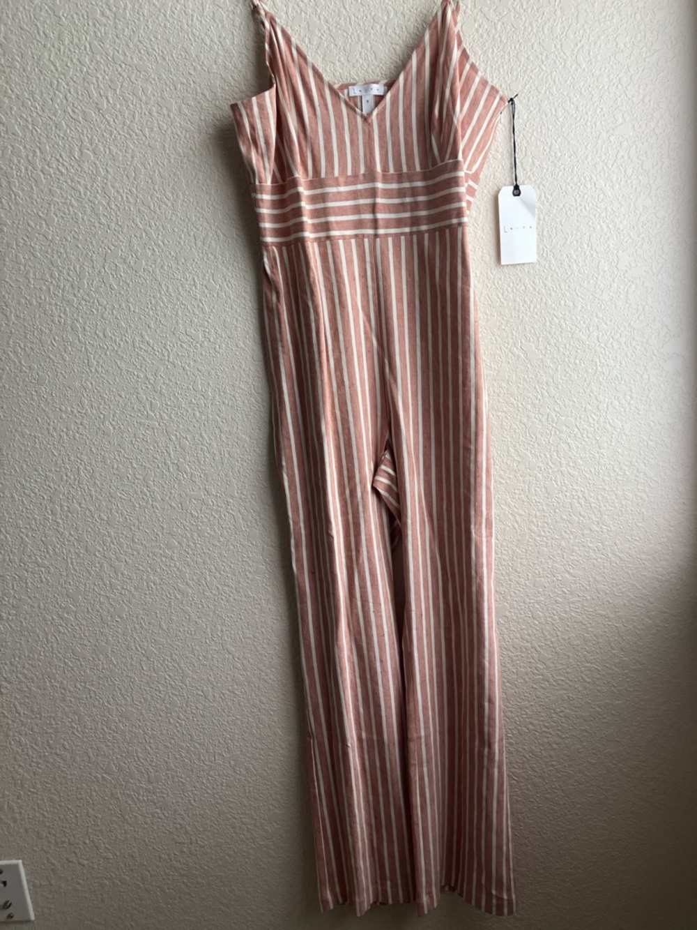 Leith Molly Stripe Jumpsuit (Size Medium) NWT - Picture 13 of 16
